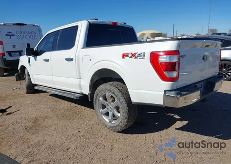 2022 Ford F-150 Lariat from USA, damaged, VIN 1FTFW1E85NFC25046